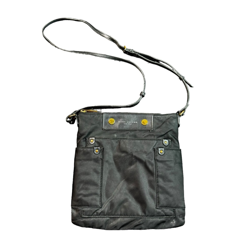 Marc Jacobs Black Nylon Crossbody Bag Small